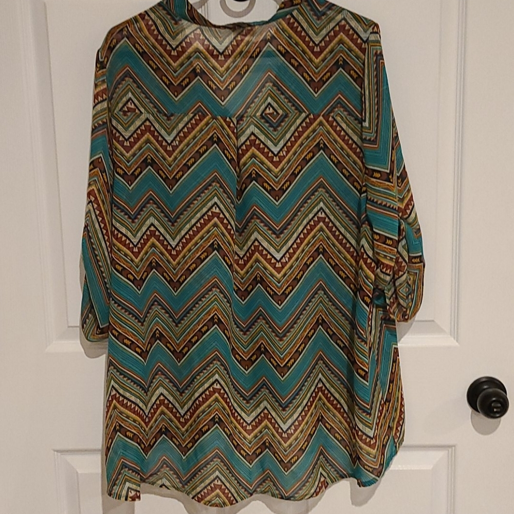 Aztec print tunic - Picture 2 of 4
